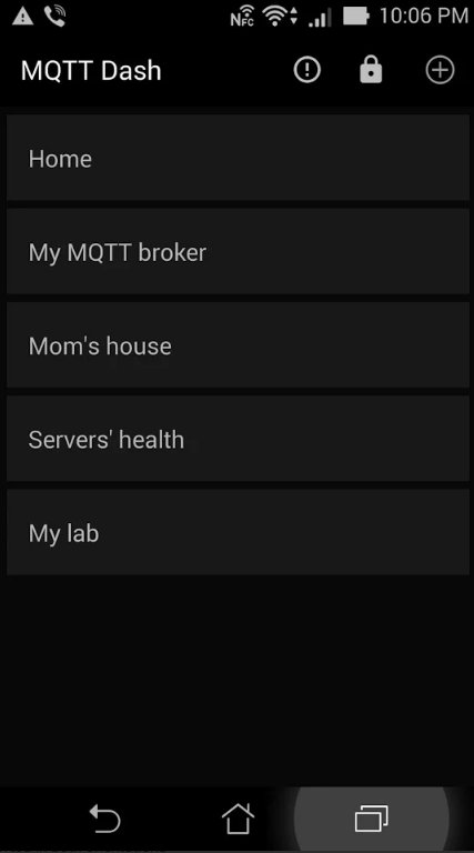 mqtt dash mqtt client for android